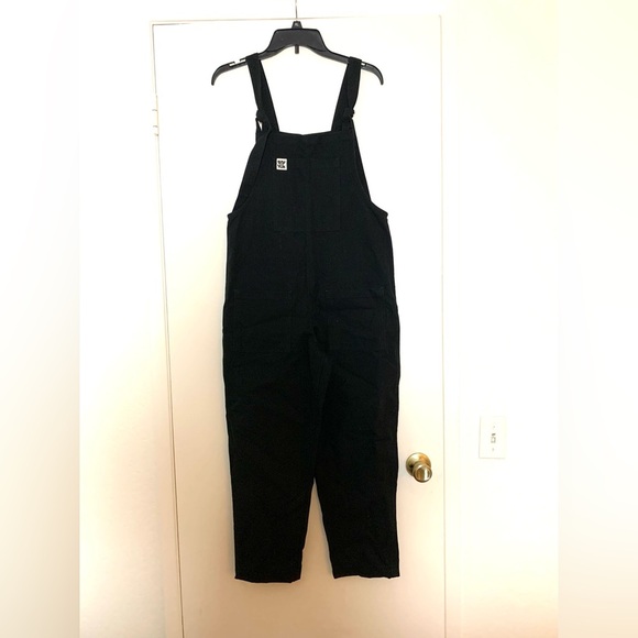 Lucy & Yak Emmy Organic Cotton Overall Dungarees Black - Picture 6 of 16